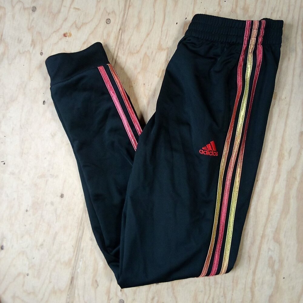Adidas 3 Stripe Sweatpants Joggers Trainers Youth